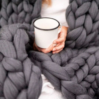 Chunky Wool Yarn Soft Fluffy Texture