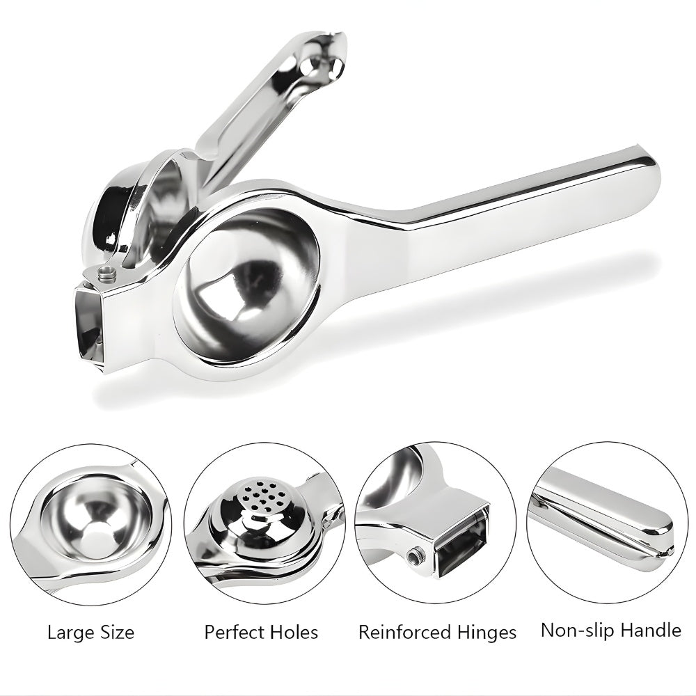 Citrus Juicer Manual Press Stainless Steel Dishwasher Safe