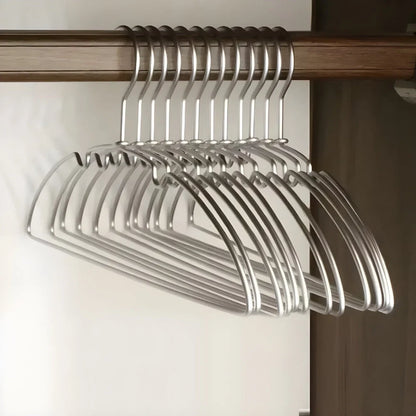 Clothes Hangers Aluminum Seamless & Anti-Slip