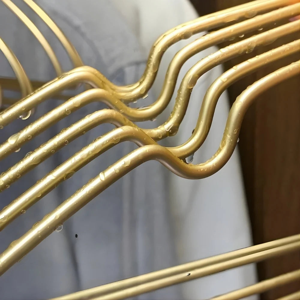 Clothes Hangers Aluminum Seamless & Anti-Slip