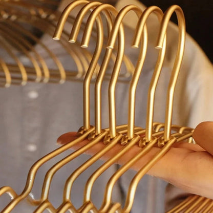 Clothes Hangers Aluminum Seamless & Anti-Slip