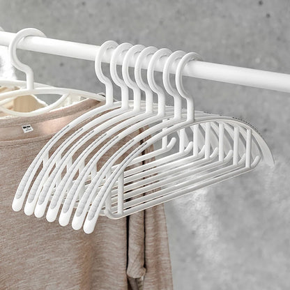Clothes Hangers Non-Slip Wide Shoulder Set of 10