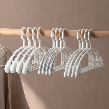 Clothes Hangers Non-Slip Wide Shoulder Set of 10