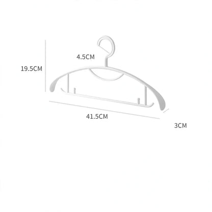 Clothes Hangers Non-Slip Wide Shoulder Set of 10