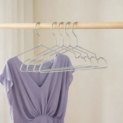 Clothes Hangers Slim Aluminum Non-Slip Set of 12