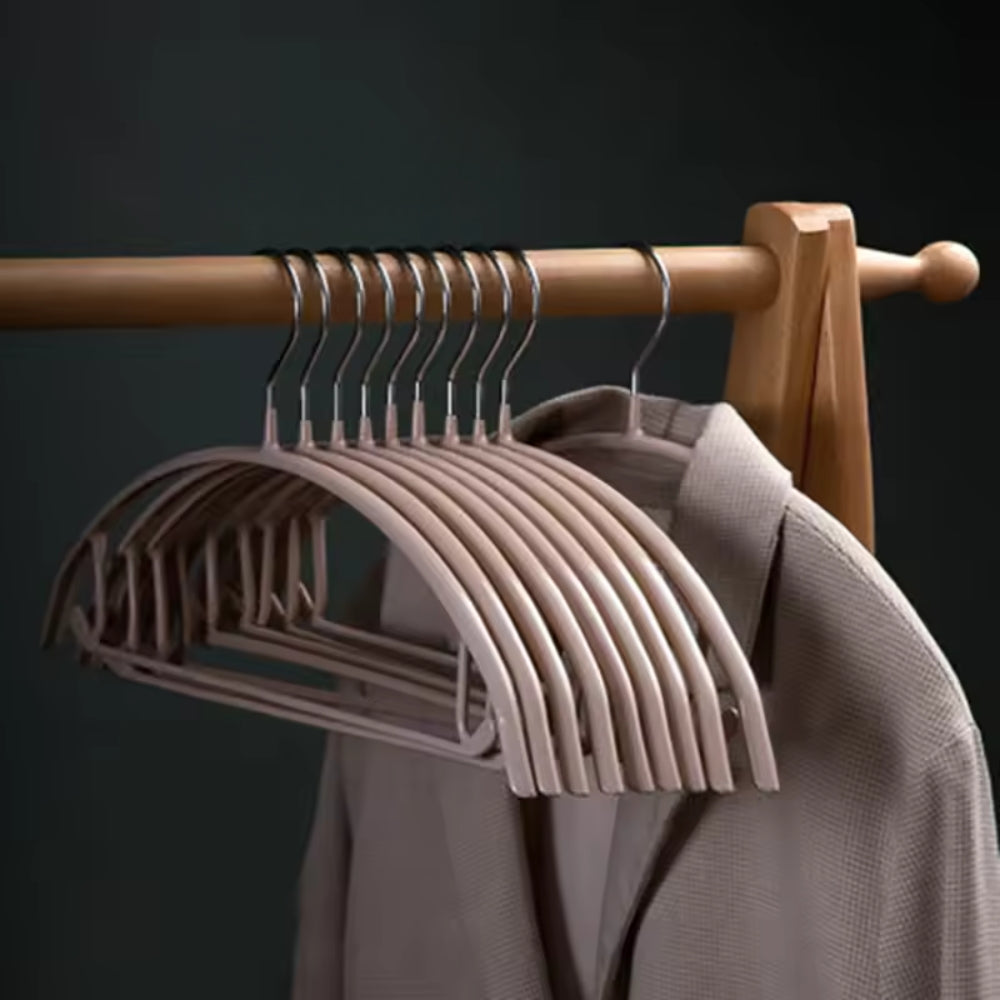 Clothes Hangers Soft-Touch Finish Ergonomic Curve