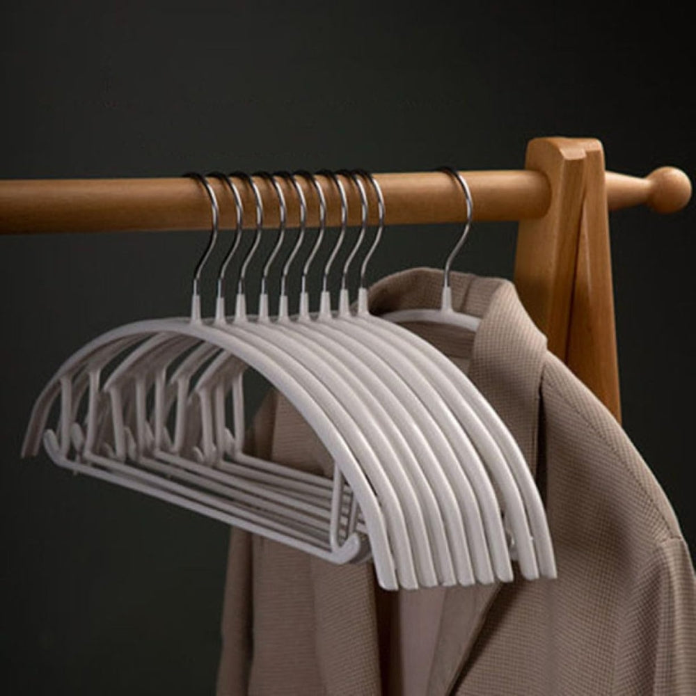 Clothes Hangers Soft-Touch Finish Ergonomic Curve