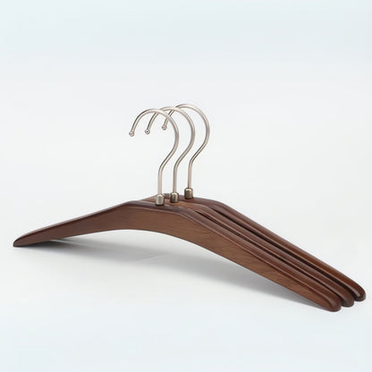 Clothing Hanger Thick Wood Non-Slip