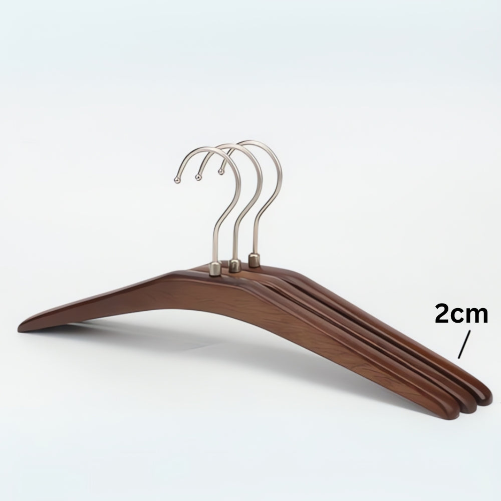 Clothing Hanger Thick Wood Non-Slip