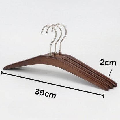 Clothing Hanger Thick Wood Non-Slip