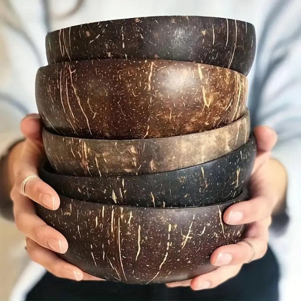 Coconut Bowl Handcrafted Polished Eco-Friendly