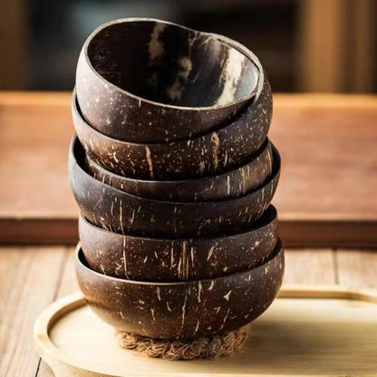 Coconut Bowl Handcrafted Polished Eco-Friendly