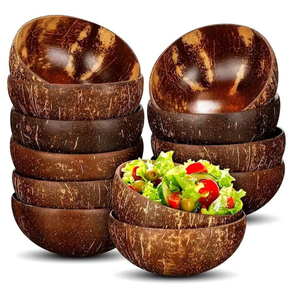 Coconut Bowl Handcrafted Polished Eco-Friendly