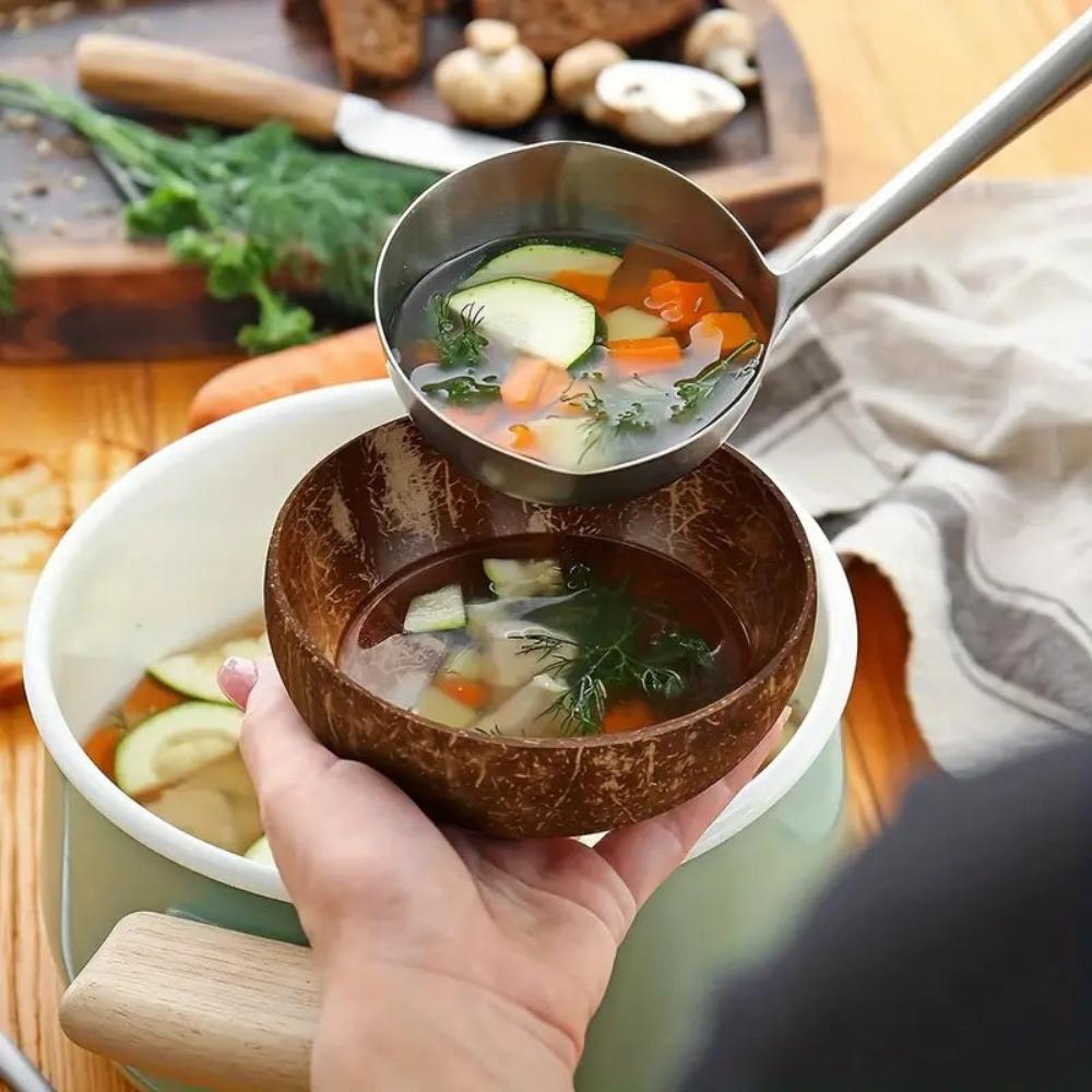 Coconut Bowl Handcrafted Polished Eco-Friendly