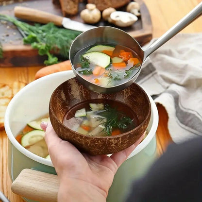 Coconut Bowl Handcrafted Polished Eco-Friendly
