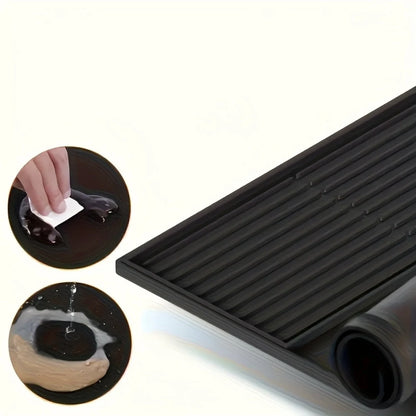 Coffee Bar Mat Silicone Drainage & Heat-Resistant