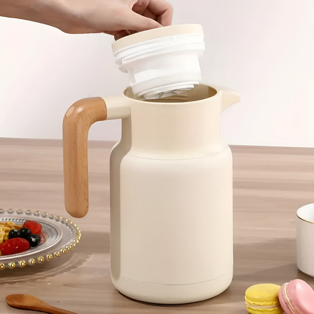Coffee & Tea Carafe Double-Wall Stainless Steel Leak-Proof