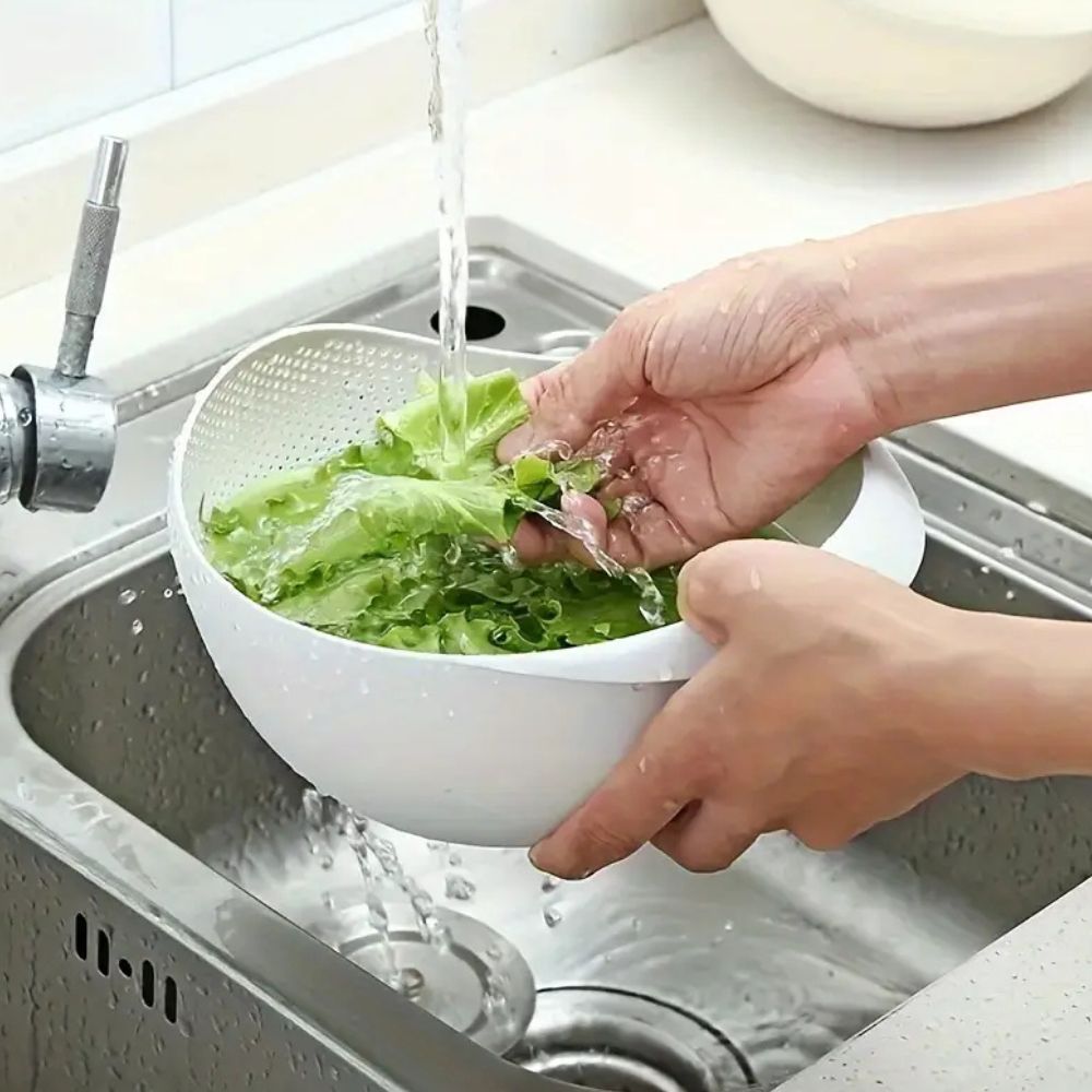 Colander Fine Perforations BPA Free Dishwasher Safe