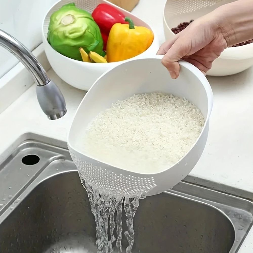 Colander Fine Perforations BPA Free Dishwasher Safe