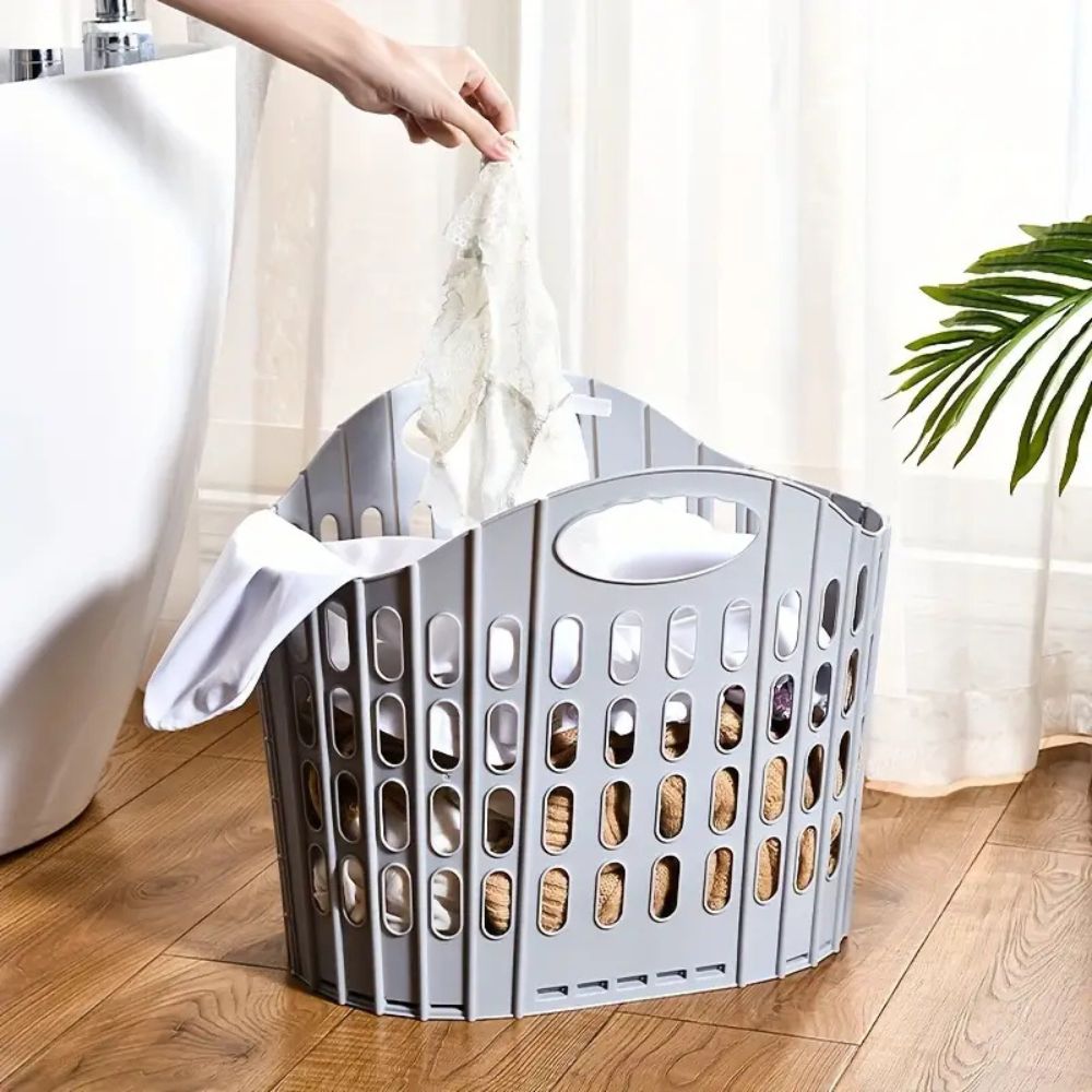 Collapsible Laundry Basket Pop-Up Polypropylene