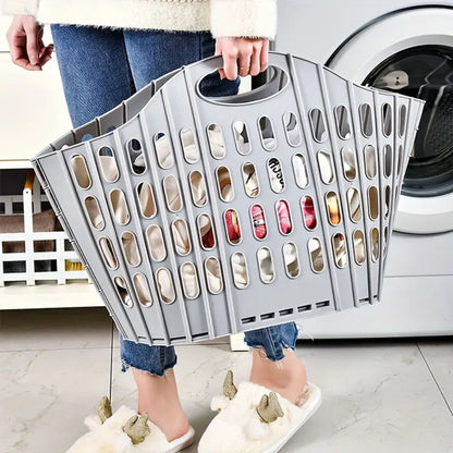Collapsible Laundry Basket Pop-Up Polypropylene