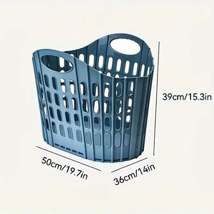 Collapsible Laundry Basket Pop-Up Polypropylene