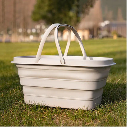 Collapsible Outdoor Basket Self-Standing Foldable