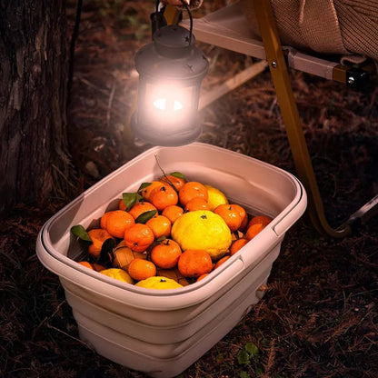 Collapsible Outdoor Basket Self-Standing Foldable