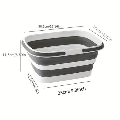 Collapsible Outdoor Basket Self-Standing Foldable