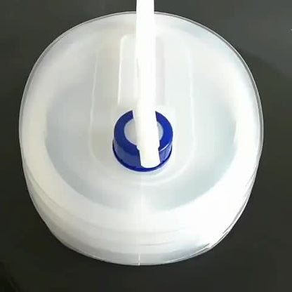 Collapsible Water Container Foldable & Leakproof Food-Grade Polyethylene