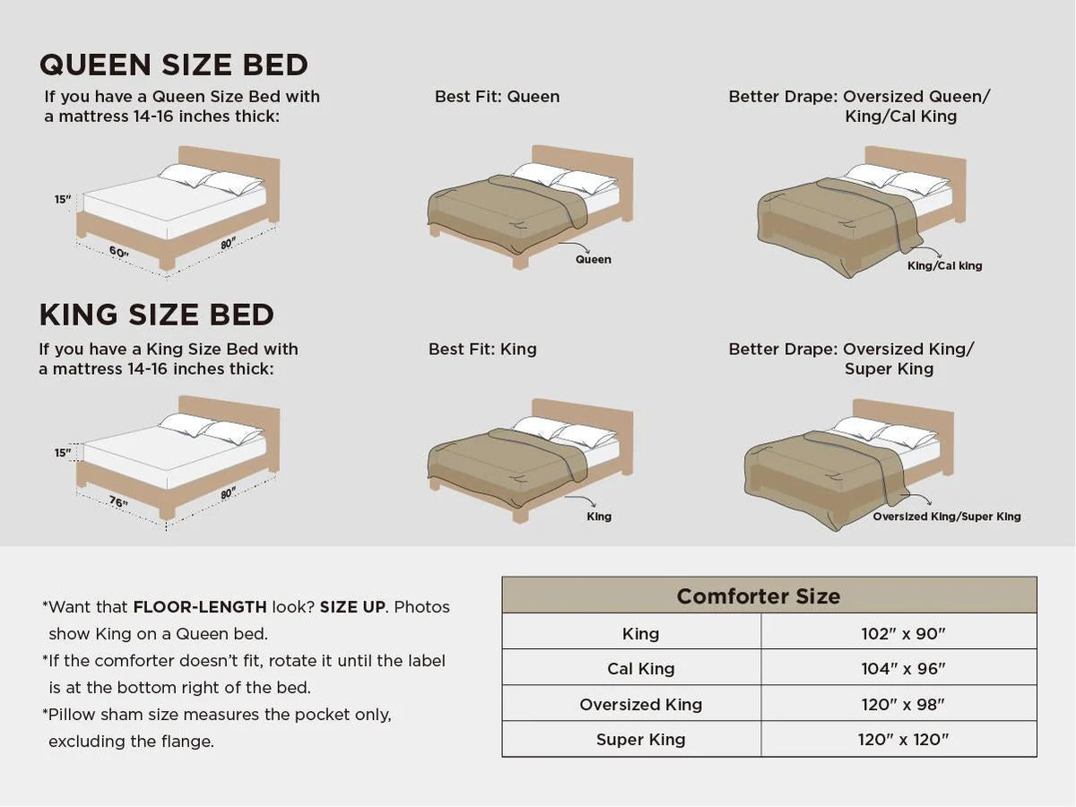 Comforter Set Pintuck Microfiber Lightweight All-Season
