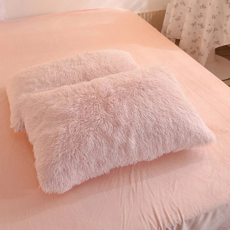Comforter Set Sherpa Fleece Plush Warmth Machine-Washable