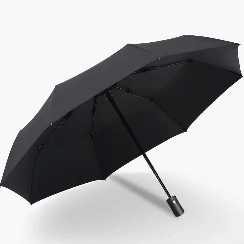 Compact Folding Umbrella Automatic Open-Close Fiberglass Frame UV-Protective