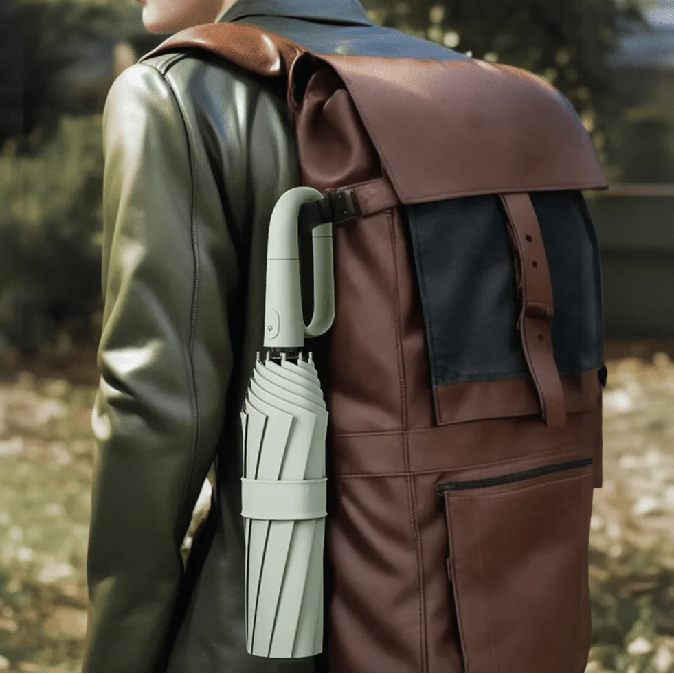 Compact Umbrella Wind-Resistant Automatic Opening & Closing
