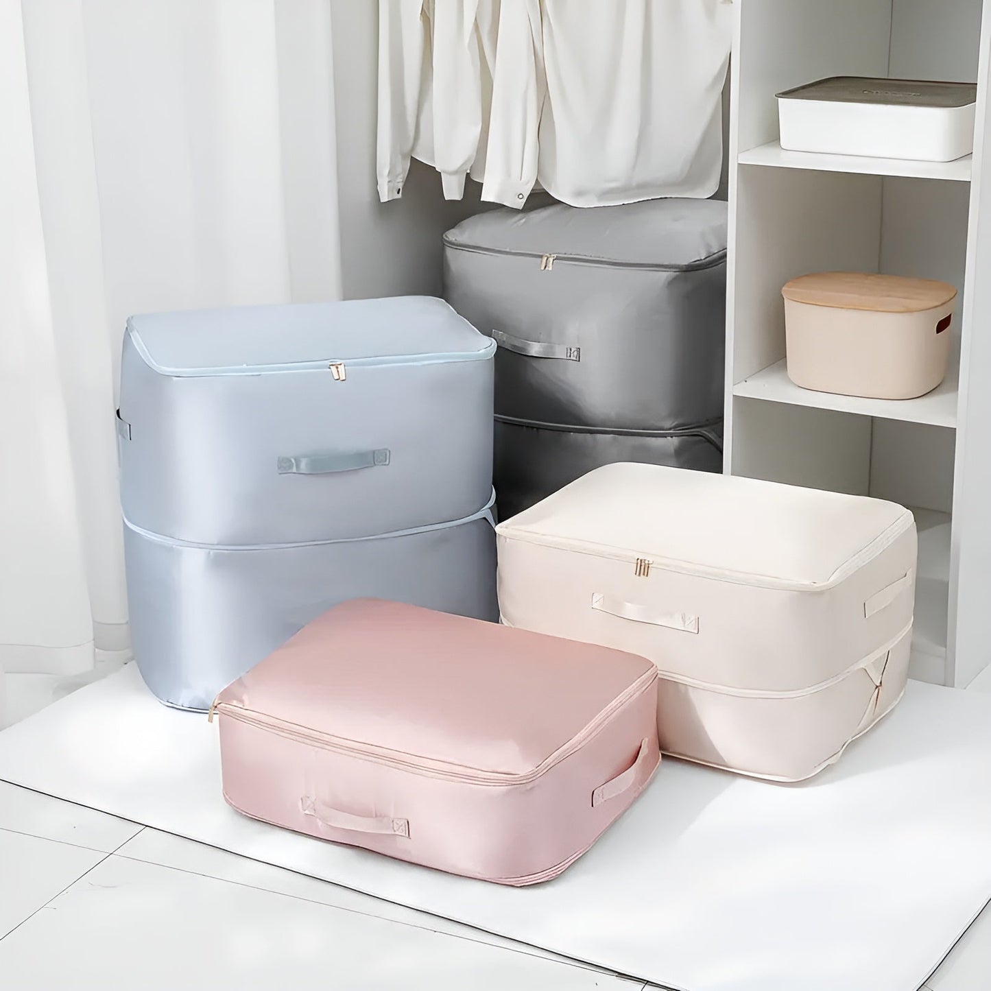 Compression Storage Bag Airtight & Transparent Space-Saving