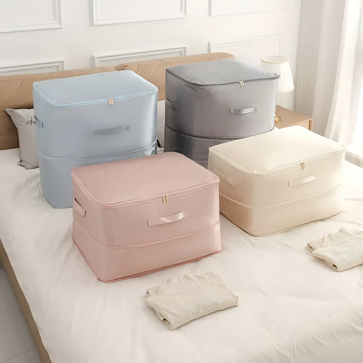 Compression Storage Bag Airtight & Transparent Space-Saving