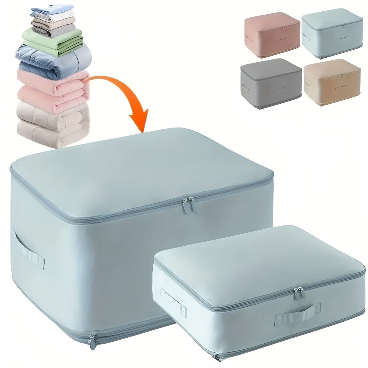 Compression Storage Bag Airtight & Transparent Space-Saving