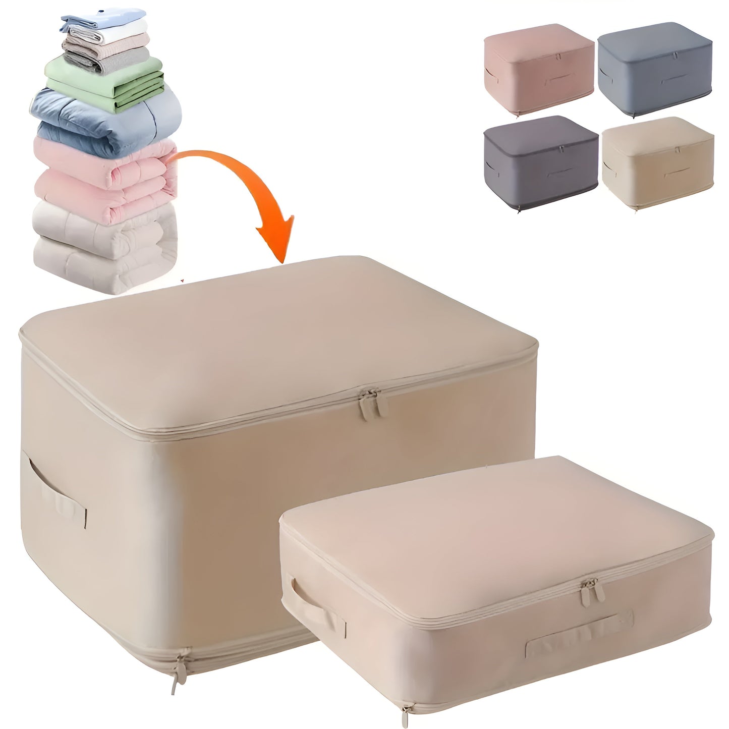 Compression Storage Bag Airtight & Transparent Space-Saving