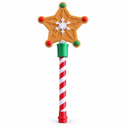 Contactless Card Holder Wand Christmas Designs Candy Cane Handle
