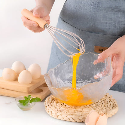Cooking Utensils Set 12-Piece Heat-Resistant Silicone & Bamboo Handles