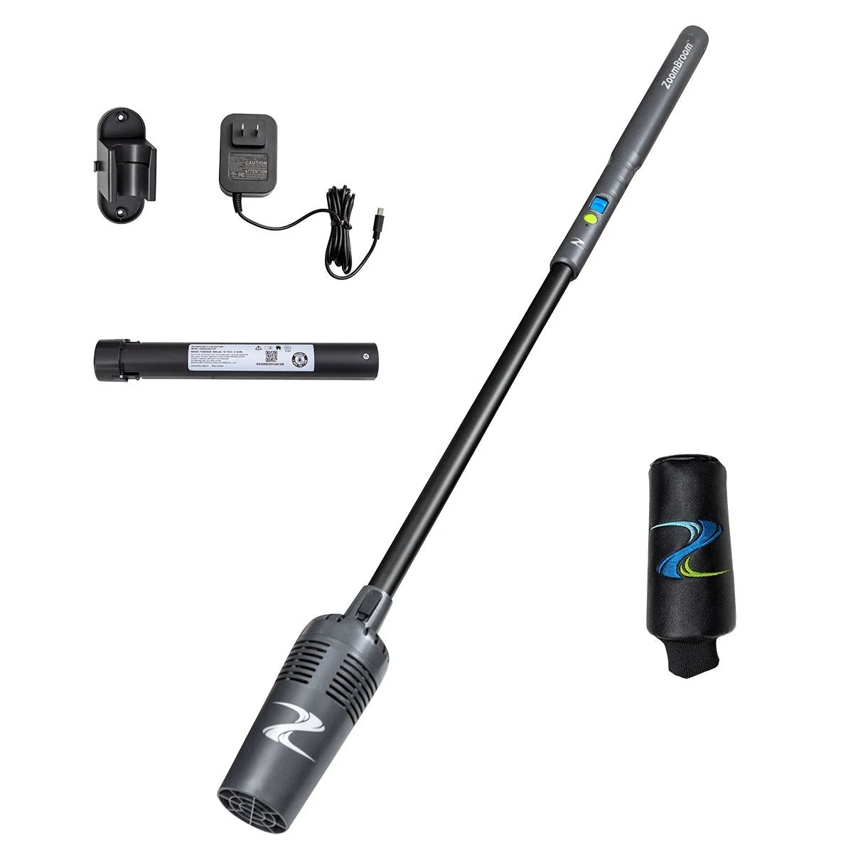 Cordless Stick Blower Compact Lightweight 30-Minute Runtime