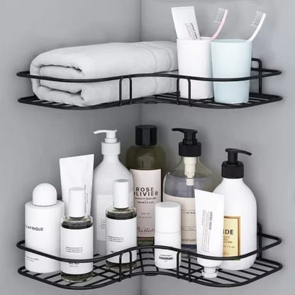 Corner Shower Caddy No-Drill Adhesive & Rust-Resistant