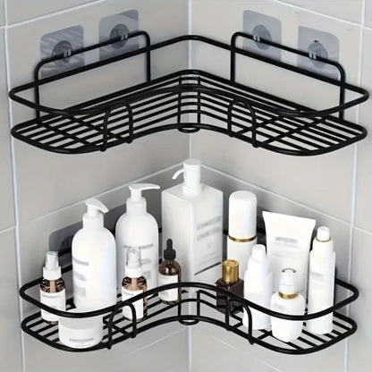 Corner Shower Caddy No-Drill Adhesive & Rust-Resistant