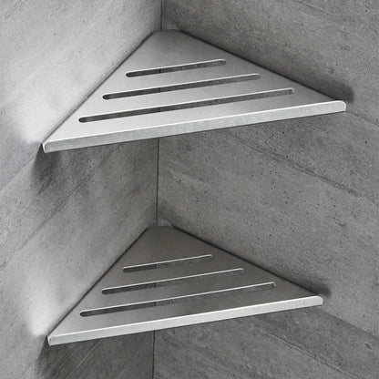 Corner Shower Caddy Stainless Steel Quick-Drain Wall-Mounted