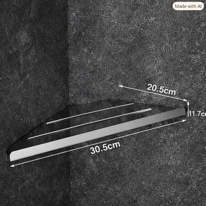 Corner Shower Caddy Stainless Steel Quick-Drain Wall-Mounted