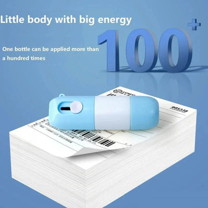 Correction Tape Dispenser Compact Quick-Drying Refill Included