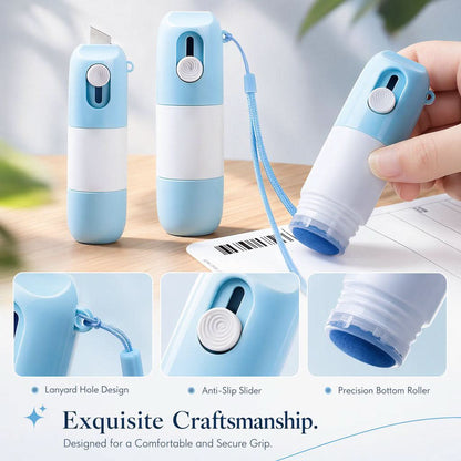 Correction Tape Dispenser Compact Quick-Drying Refill Included