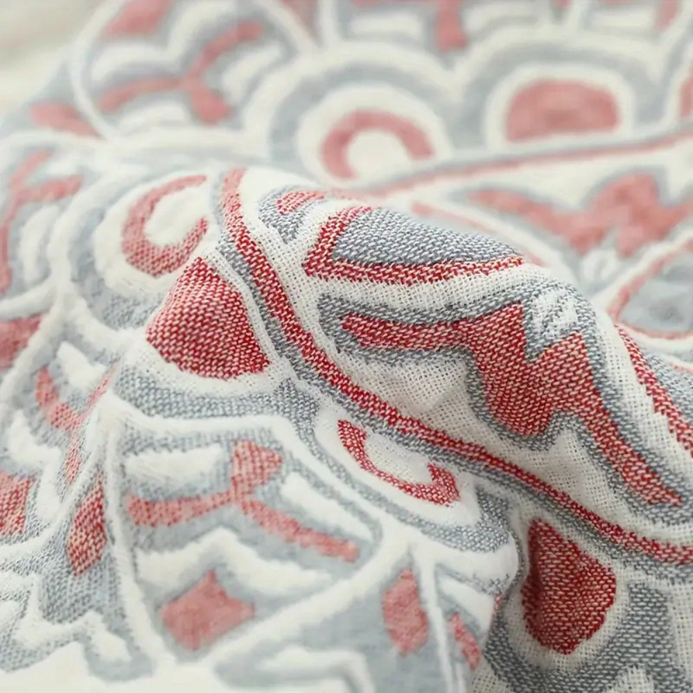 Cotton Blanket Multi-Layer Muslin Breathable & Machine Washable