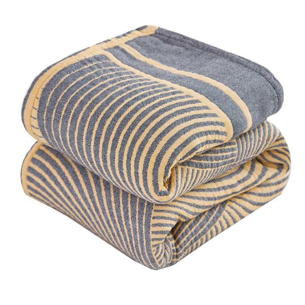 Cotton Blanket Reversible 4-Layer Muslin