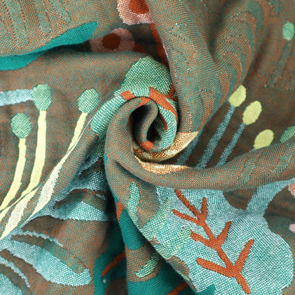 Cotton Blanket Reversible Jacquard Tassel Trim
